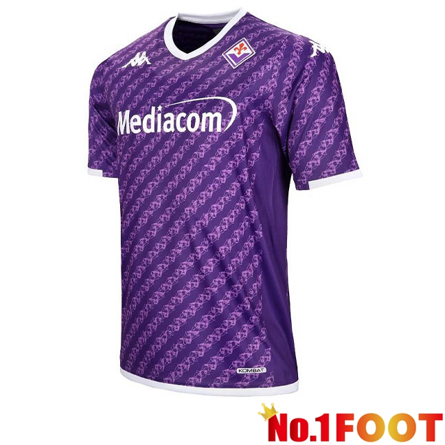 ACF Fiorentina Football Jersey Home Purple 2023/2024 - Click Image to Close