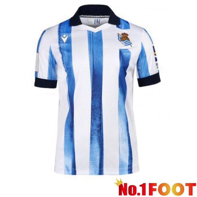 Real Sociedad Football Jersey Home Red White 2023/2024