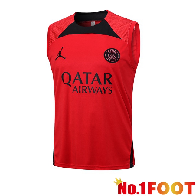 Paris PSG Football Vest Red 2023/2024