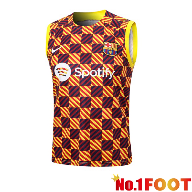 FC Barcelona Football Vest Yellow 2023/2024