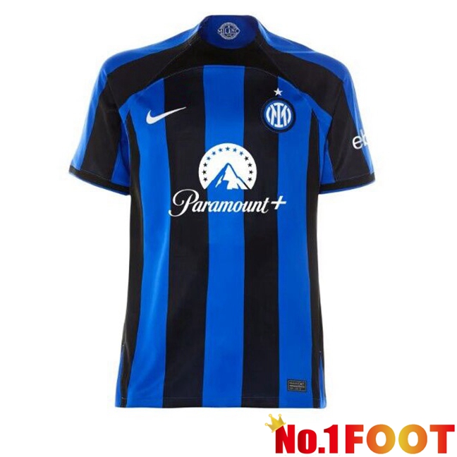 Inter Milan Football Jersey Special Edition Black Blue 2022/2023