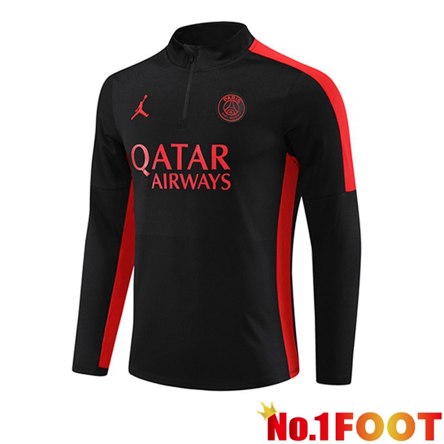 JORDAN Paris PSG Training Sweatshirt Black 2023/2024