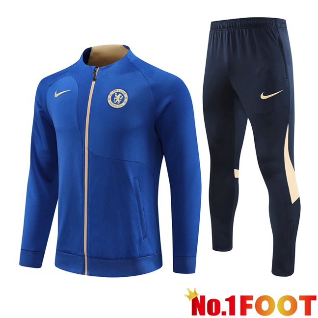 FC Chelsea Training Jacket Suit Blue 2023/2024