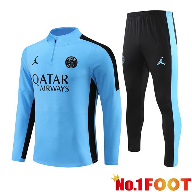 JORDAN Paris PSG Training Tracksuit Suit Blue 2023/2024