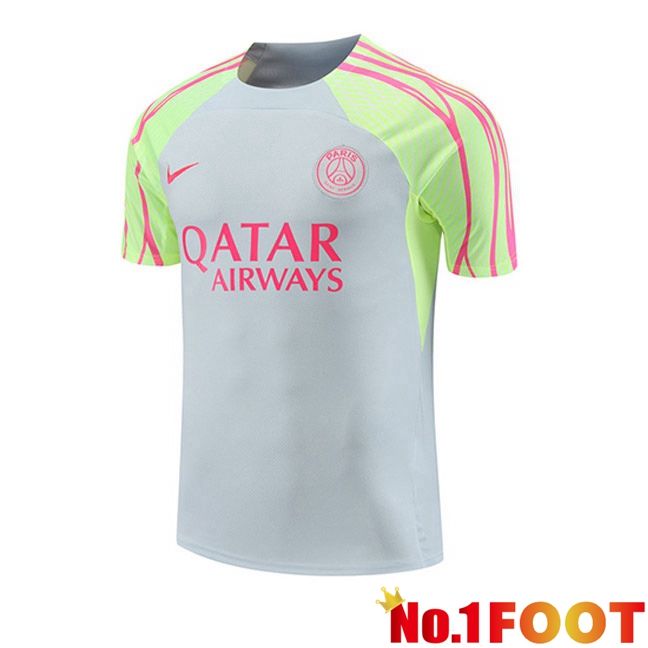 Paris PSG Training T Shirt Grey 2023/2024