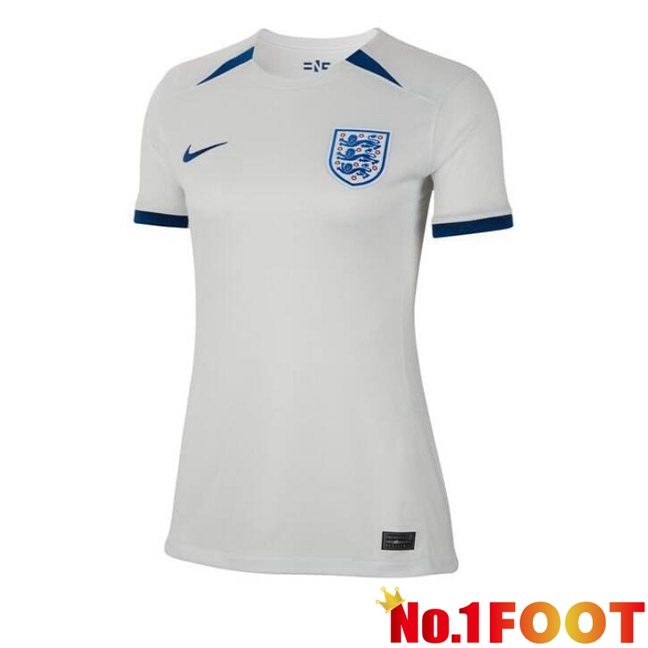 England Womens Football Jersey Home White 2023/2024