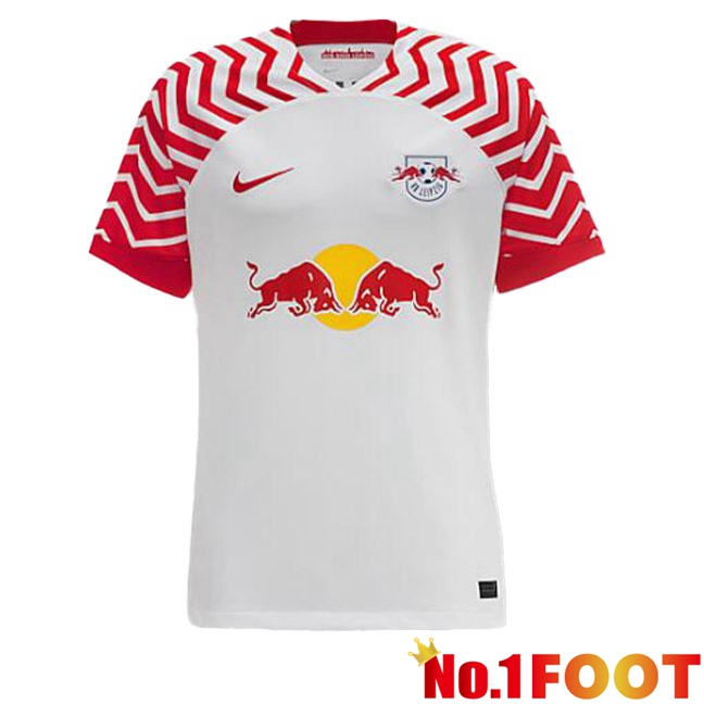 RB Leipzig Football Jersey Home White 2023/2024