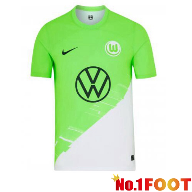 Vfl Wolfsburg Football Jersey Home Green 2023/2024