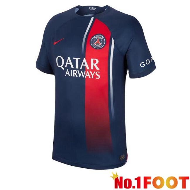 Paris PSG Football Jersey Home Royal Bluee 2023/2024