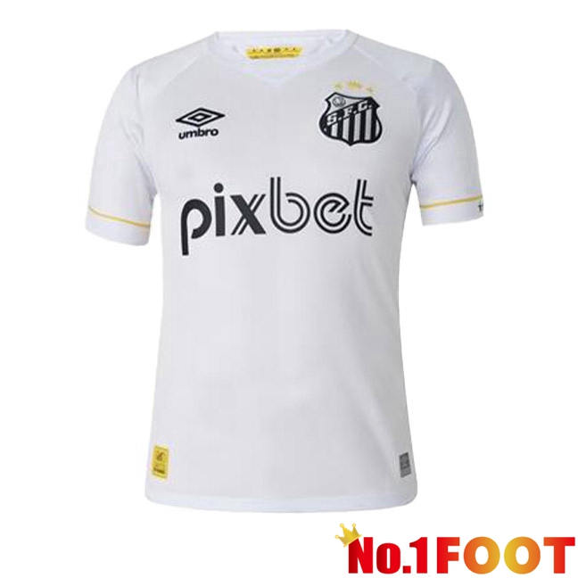 Santos FC Football Jersey Home White 2023/2024