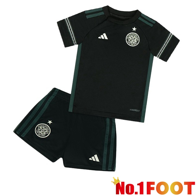 Celtic FC Kids Football Jersey Home Black 2023/2024