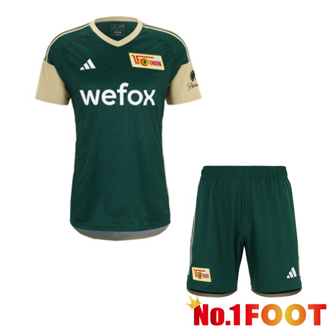 FC Union Berlin Kids Football Jersey Home Green 2023/2024