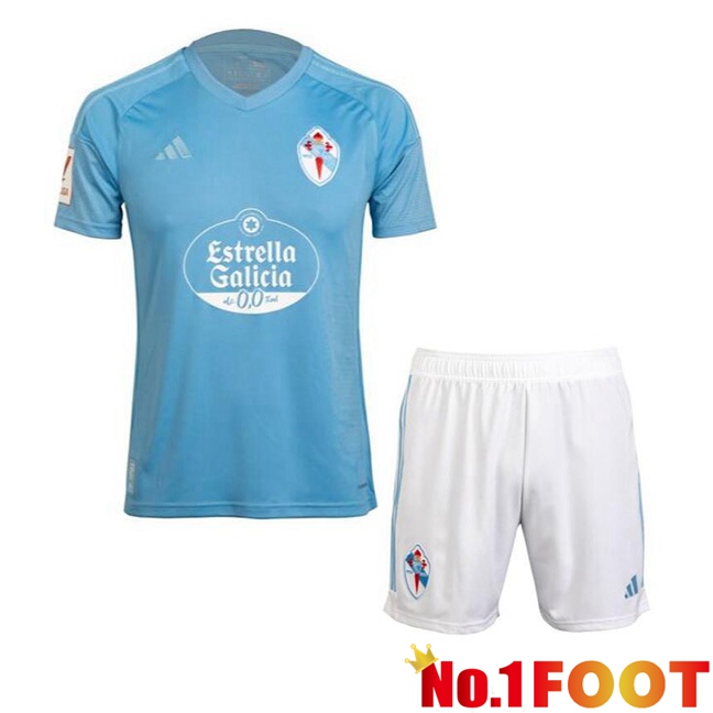 Celta Vigo Kids Football Jersey Home Blue 2023/2024