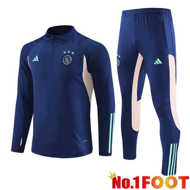 AFC Ajax Training Tracksuit Suit Royal Bluee 2023/2024