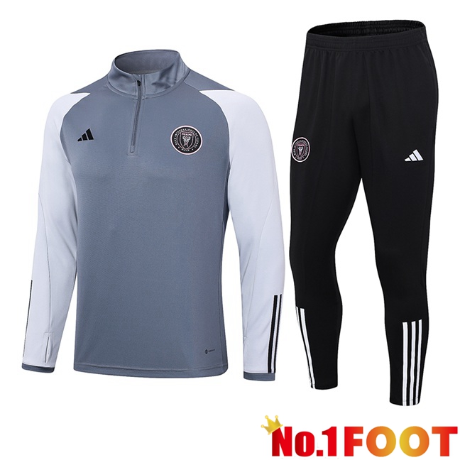 Inter Miami CF Training Tracksuit Suit Grey 2023/2024