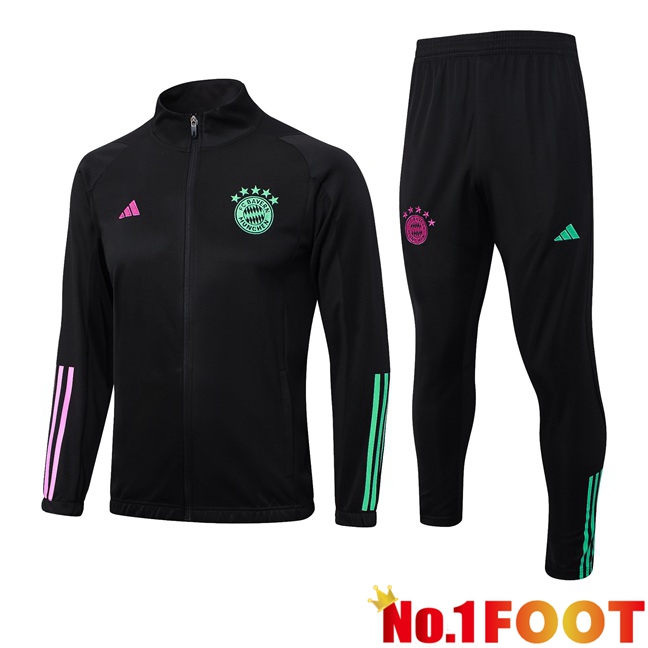 Bayern Munich Training Jacket Suit Black 2023/2024