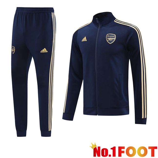 Arsenal Training Jacket Suit Royal Bluee 2023/2024