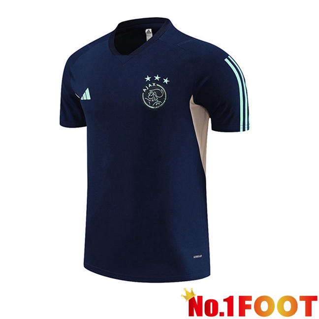 AFC Ajax Training T Shirt Royal Bluee 2023/2024