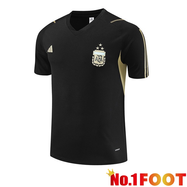 Argentina Training T Shirt Black 2023/2024