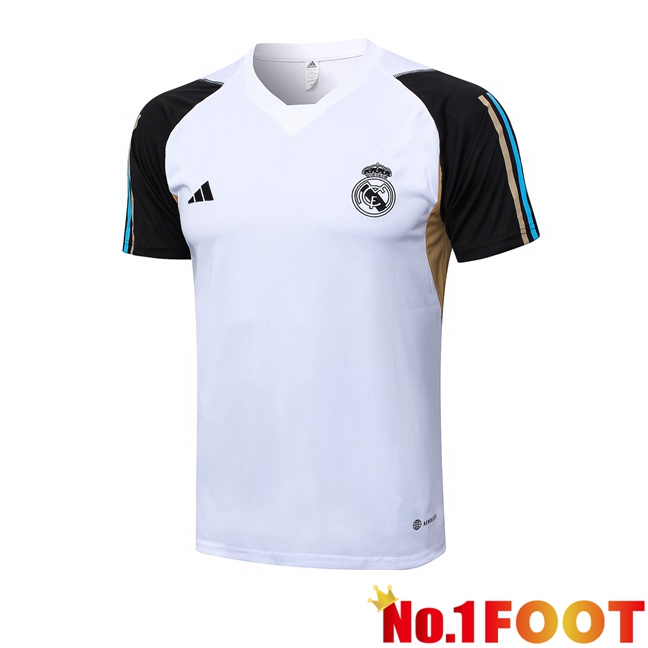 Real Madrid Training T Shirt White 2023/2024