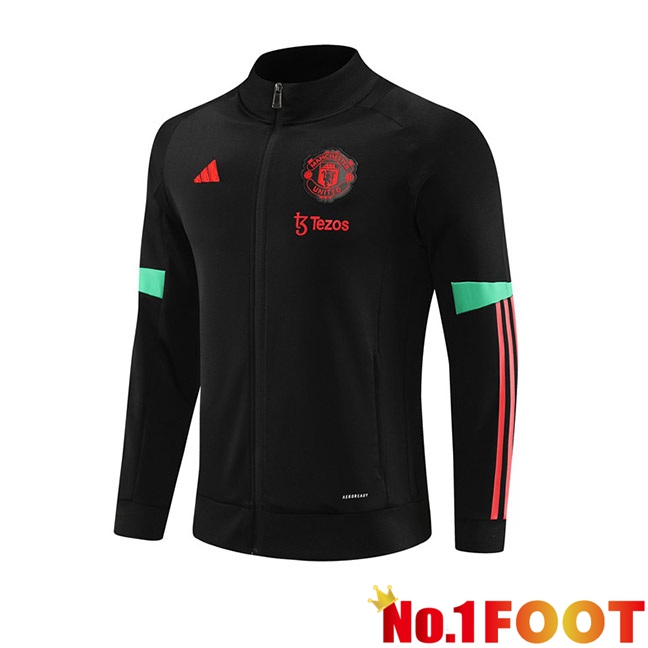 Manchester United Training Jacket Black 2023/2024