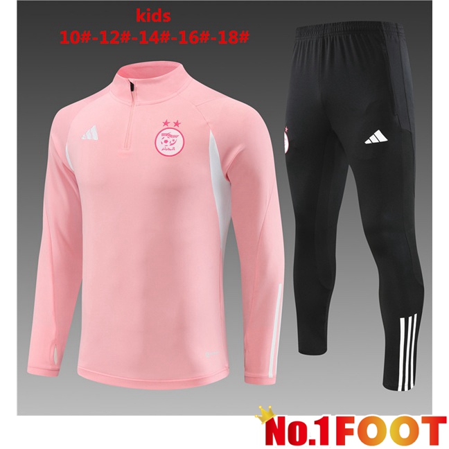 Algeria Kids Training Tracksuit Suit Pink 2023/2024