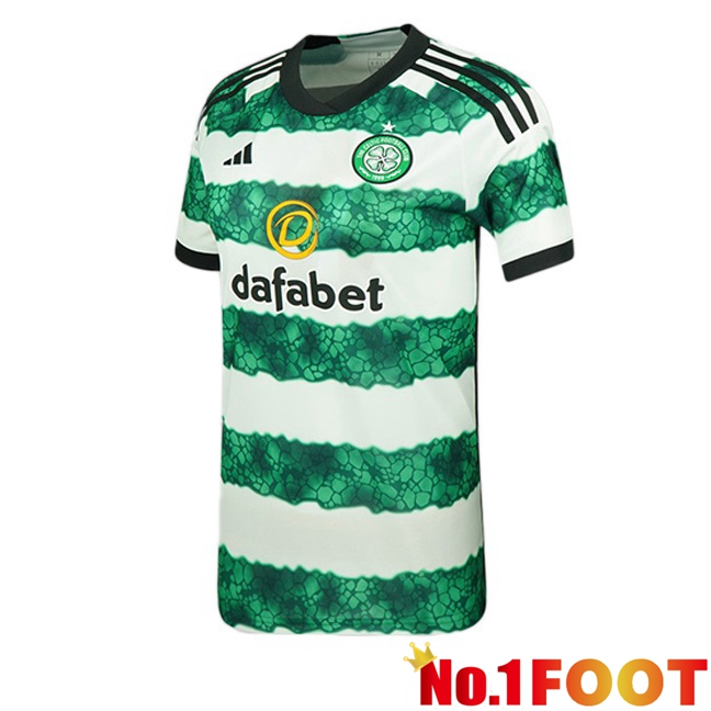 Celtic FC Football Jersey Home Green White 2023/2024