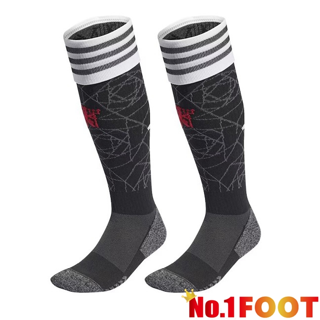 Manchester United Football Socks Home Grey 2023/2024