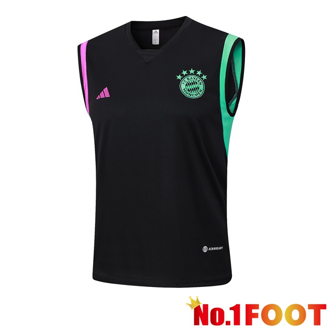 Bayern Munich Football Vest Black 2023/2024