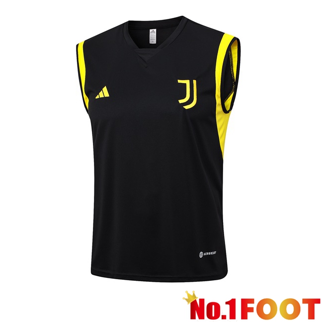 Juventus Football Vest Black 2023/2024