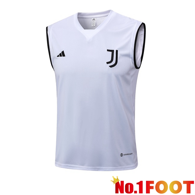 Juventus Football Vest White 2023/2024