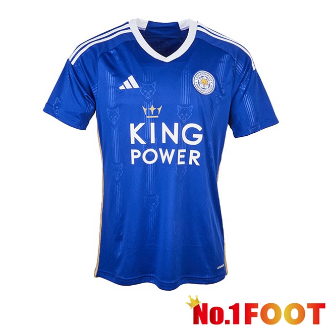 Leicester City Football Jersey Home Blue 2023/2024