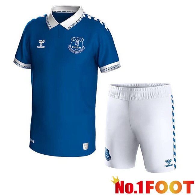 FC Everton Kids Football Jersey Home Blue 2023/2024