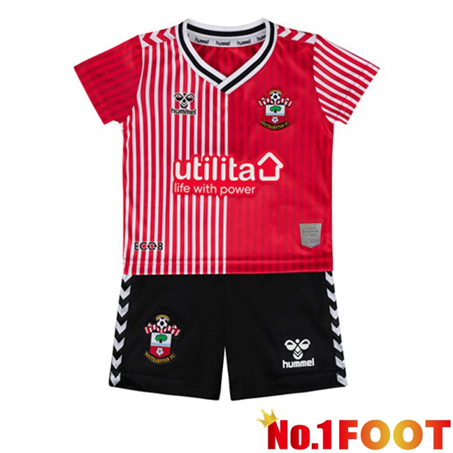 Southampton FC Kids Football Jersey Home Red 2023/2024