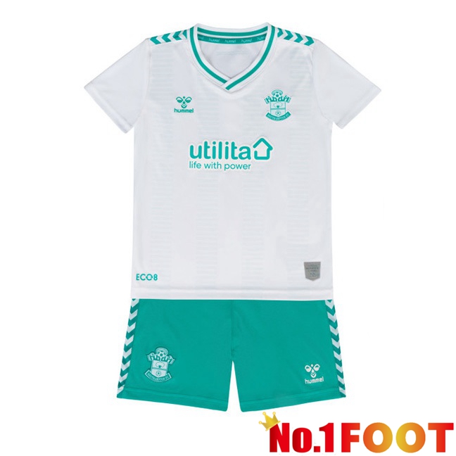 Southampton FC Kids Football Jersey Away White 2023/2024