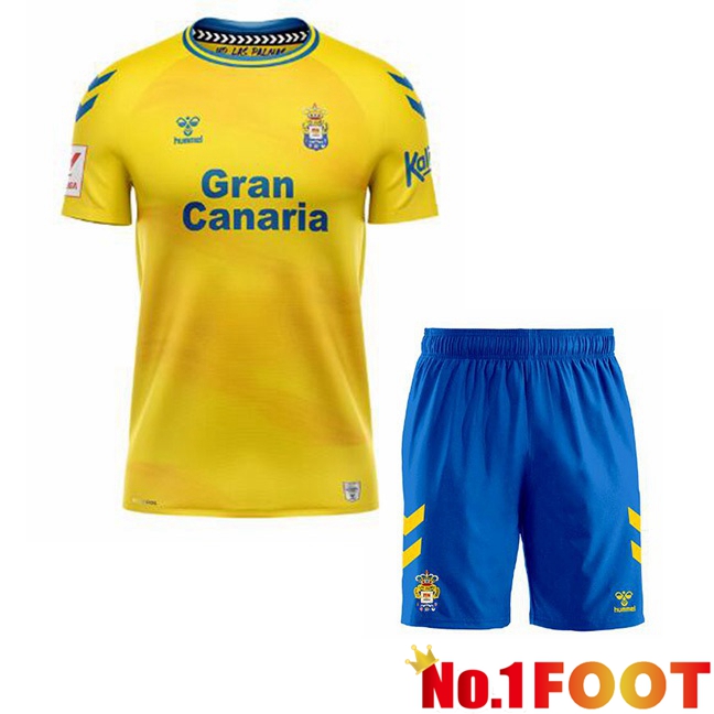 UD Las Palmas Kids Football Jersey Home Yellow 2023/2024