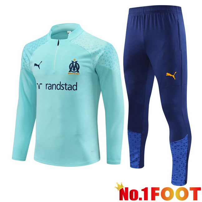 Marseille OM Training Tracksuit Suit Blue 2023/2024