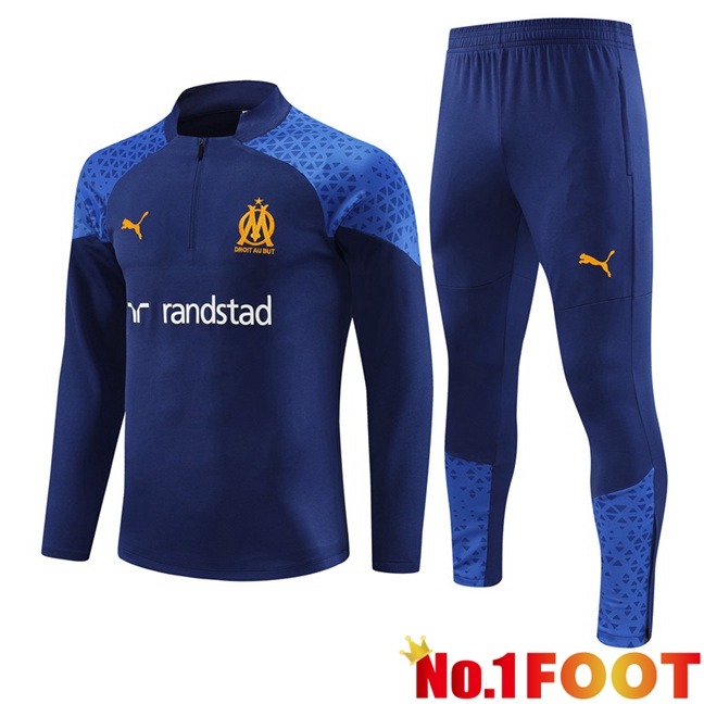 Marseille OM Training Tracksuit Suit Royal Bluee 2023/2024