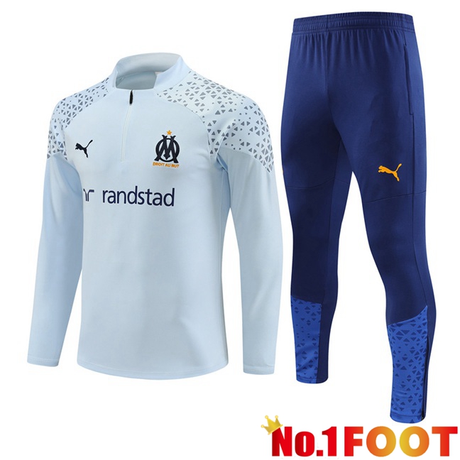 Marseille OM Training Tracksuit Suit Blue 2023/2024