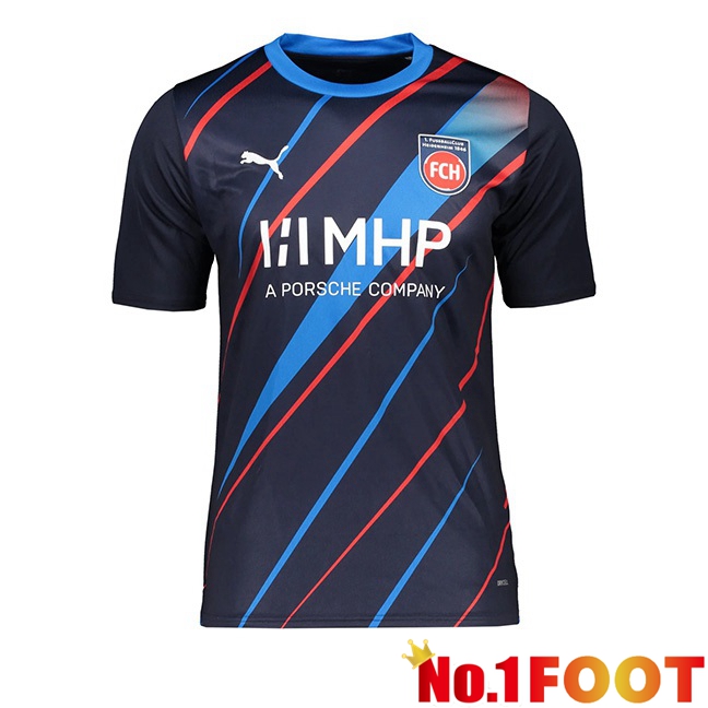 FC Heidenheim Football Jersey Away Blue 2023/2024