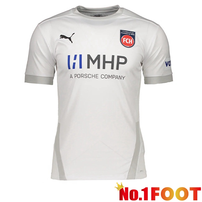 FC Heidenheim Football Jersey Third White 2023/2024