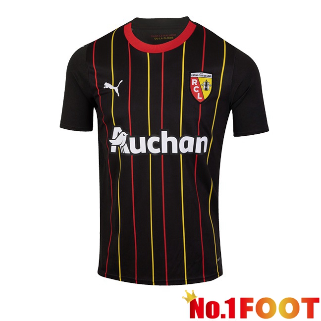 RC Lens Football Jersey Home Black 2023/2024