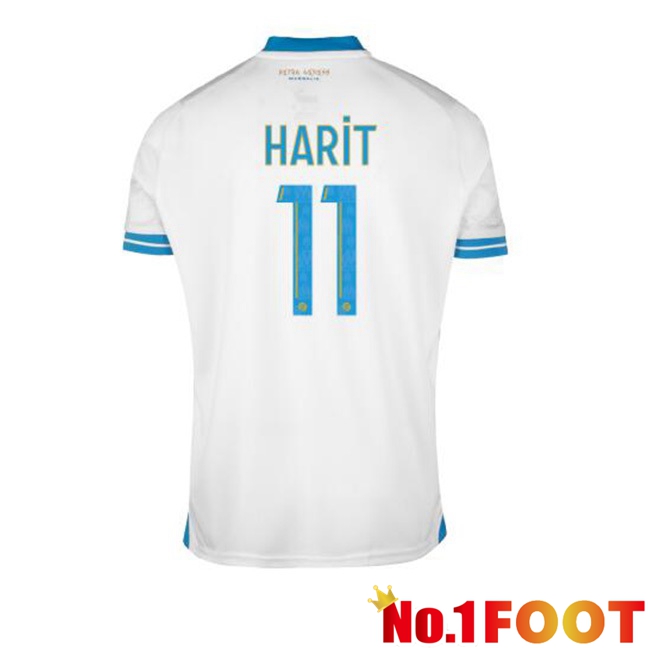 Marseille OM (HARIT 11) Football Jersey Home White 2023/2024