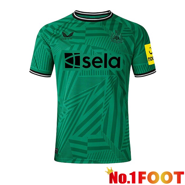 Newcastle United Football Jersey Away Green 2023/2024