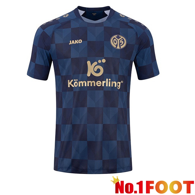 FSV Mainz 05 Football Jersey Away Blue 2023/2024