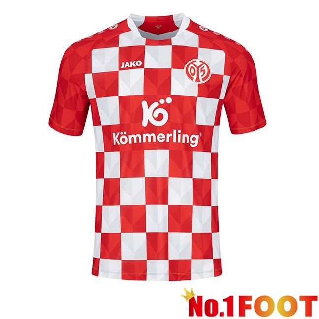 FSV Mainz 05 Football Jersey Home Red 2023/2024