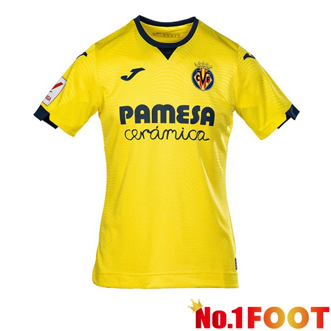 Villarreal Football Jersey Home Yellow 2023/2024