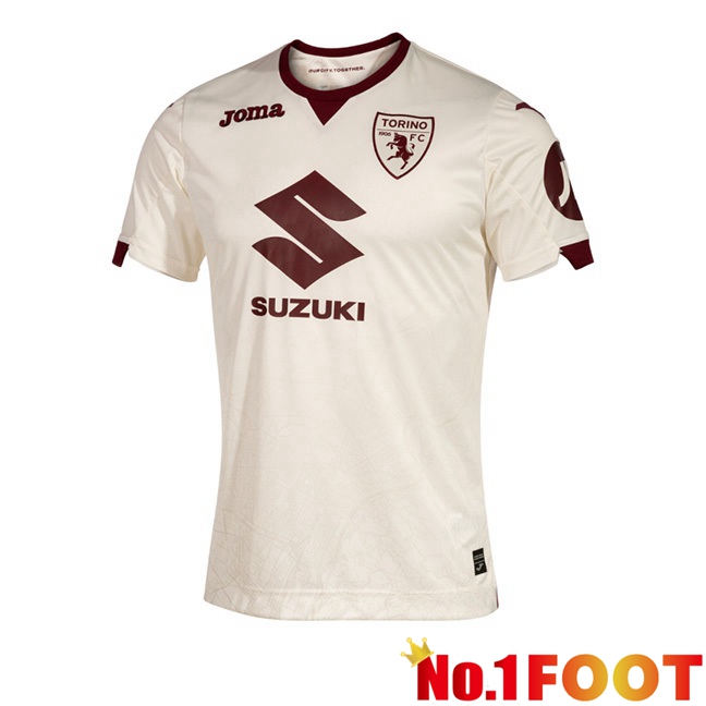 Torino FC Football Jersey Away Yellow 2023/2024