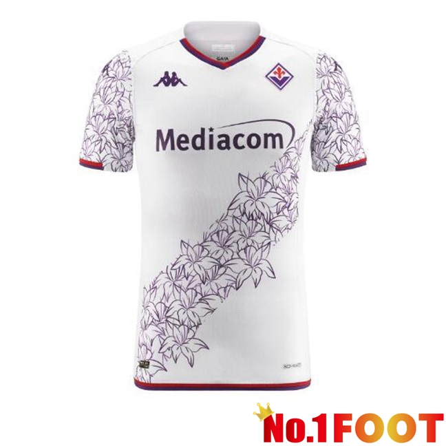 ACF Fiorentina Football Jersey Home White 2023/2024