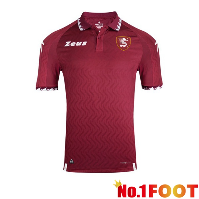 US Salernitana 1919 Football Jersey Home Red 2023/2024